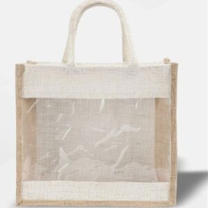 Jute Bag With Window