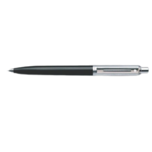 Brushed Chrome Top & Polished Chrome Top Ballpoint Pen